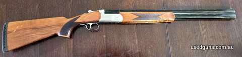 Zafer Pointer under and over shotgun is a very well made shotgun, has been used but in great working condition. see pictures for marks on stock. This is a great