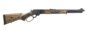 MARLIN
MA1895GG
MODEL 1895 GUIDE GUN
45-70
6+1 SHOT
19.1" BARREL
BROWN LAMINATED STOCK & FOREND
SATIN BLUED FINISH
BIG LOOP LEVER
NICKEL PLATED BOLT 
THREADED MUZZLE

NEW $2305