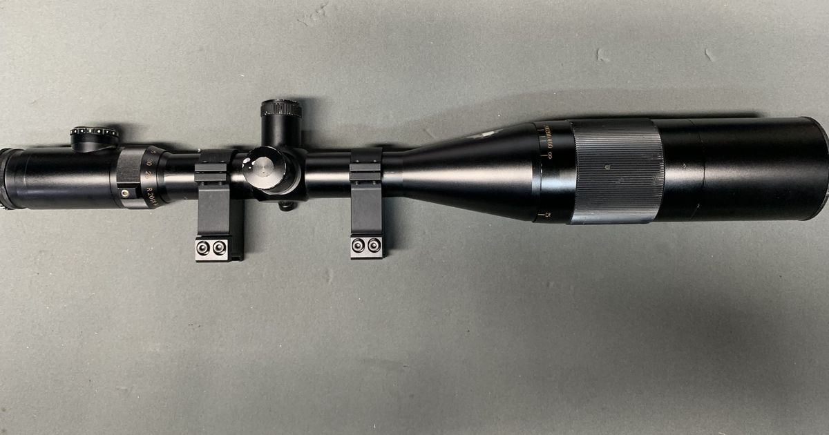Nightforce Benchrest 12-42 x 56 Scope and Rings