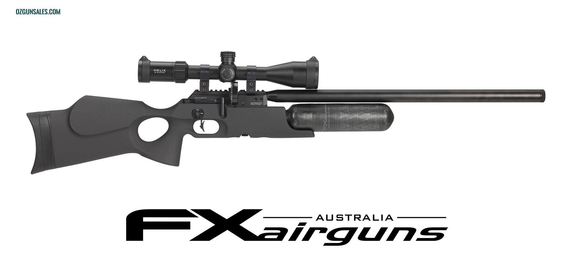 FX Crown MKII 22AIR 600mm Carbon Fiber Bottle