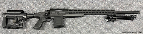 Howa 1500 in 6.5 Creedmoor with 26" heavy threaded barrel in aluminium chassis with 10 round mag kit and bi-pod. Apears to have had verry little use. $65 freigh