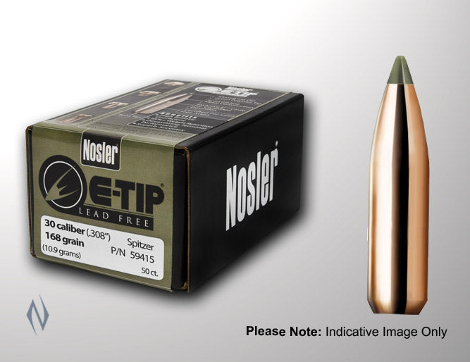 NOSLER 243 90GR E-TIP 50PK NET24390