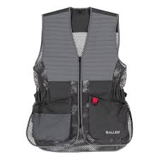 ALLEN COMPETITOR SHOOTING VEST AMBI MED/LRG GREY