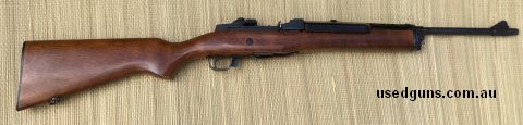Ruger mini 14 223, Timber blued, in good condition, hasn‚Äö√Ñ√¥t fired many rounds.  comes with as new (number 6) 1‚Äö√Ñ√πgloss blued scope rings to suit (which