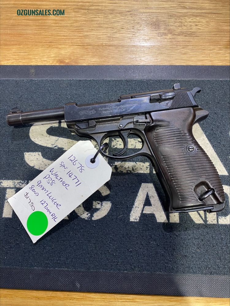 WALTHER P38 9MM LUGER