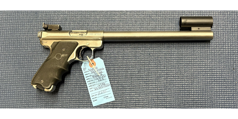 Ruger Mk III Target handgun. 22LR Good Condition