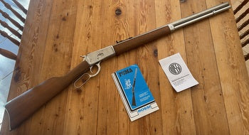 Stainless steel, Octagonal barrel, in excellent condition