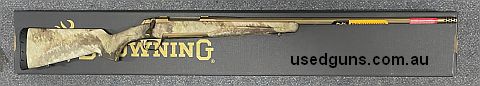 2 only. Reduced from $2480 to clear. Browning X-Bolt Hell's Canyon Long Range in 300 RUM. 26" Fluted and threaded barrel with muzzle break. Burnt bronze cerakot