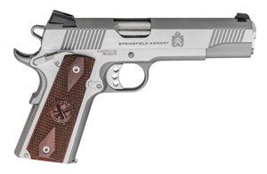 SPRINGFIELD ARMORY
SAPX9151L
1911 LOADED STAINLESS
45ACP, 8 SHOT
127MM BARREL

SPRINGFIELD CLEARANCE SPECIAL
NEW $1395