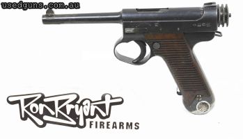 Nambu Type 14 in amazing condition and looks to be unfired (feed ramp and top of mag follower unmarked). Comes with original holster as per picks. Overnight air