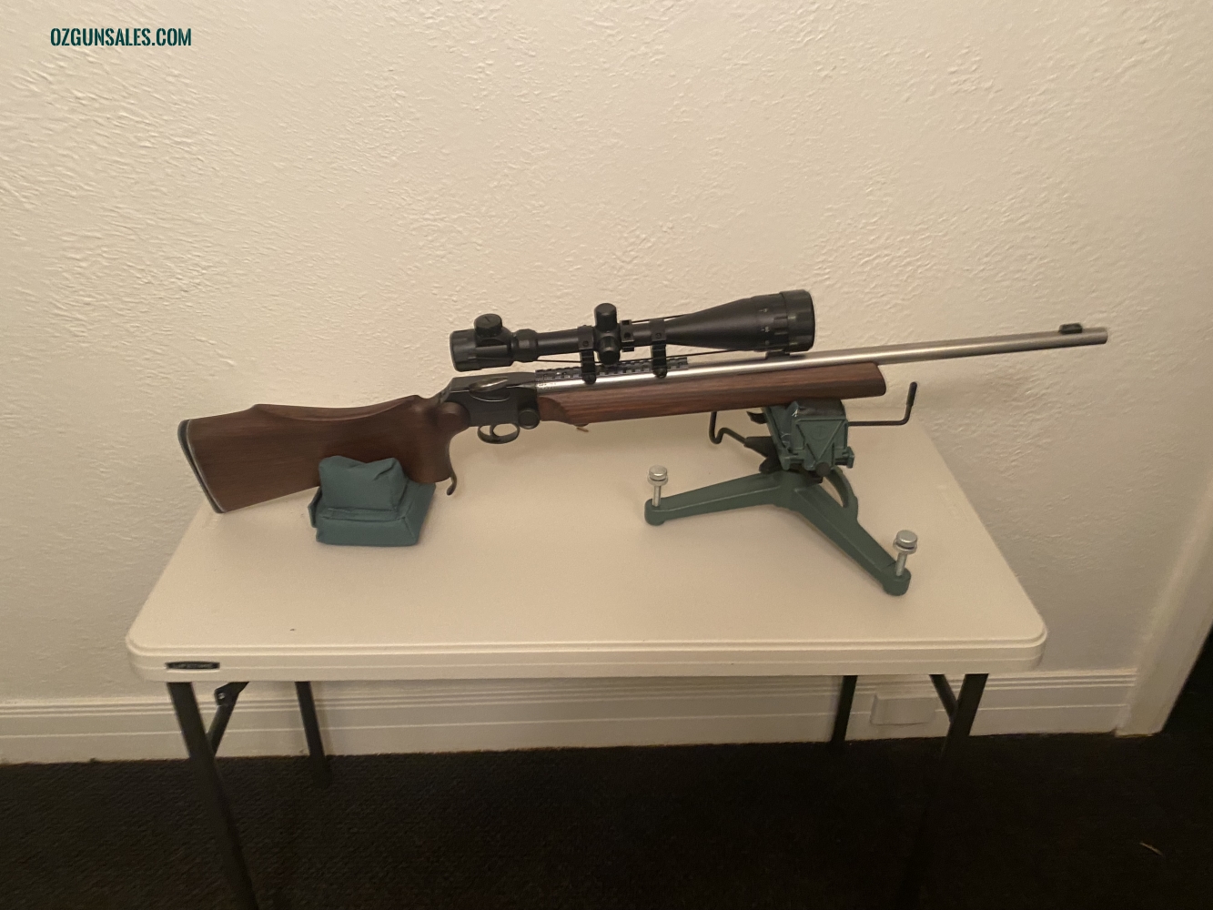 BSA martini international with scope