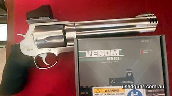 Up for sale is my Smith & Wesson 460XVR, Pistol comes with a vortex red dot sight, case, approximately 100 cases, 170 240gr XTP Mag projectiles and 50 300gn XTP