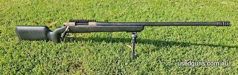 26" barrel 1:10 twist rate JB Reverse port muzzle brake Timney "the hit" trigger PTG oberndorf M5 floor plate and Wyatt's extended follower 20 moa rail Action t