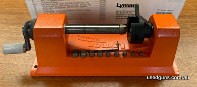Lyman Universal Case Trimmer. As new maybe used once but is in immaculate condition. Handles any case from .17 to .458 calibre. $190 includes postage.