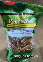 Open bag of 99 unprimed cases. Really hard to find 357 Maximum can also be used to form 222 Rimmed brass! Price includes postage Australia wide!