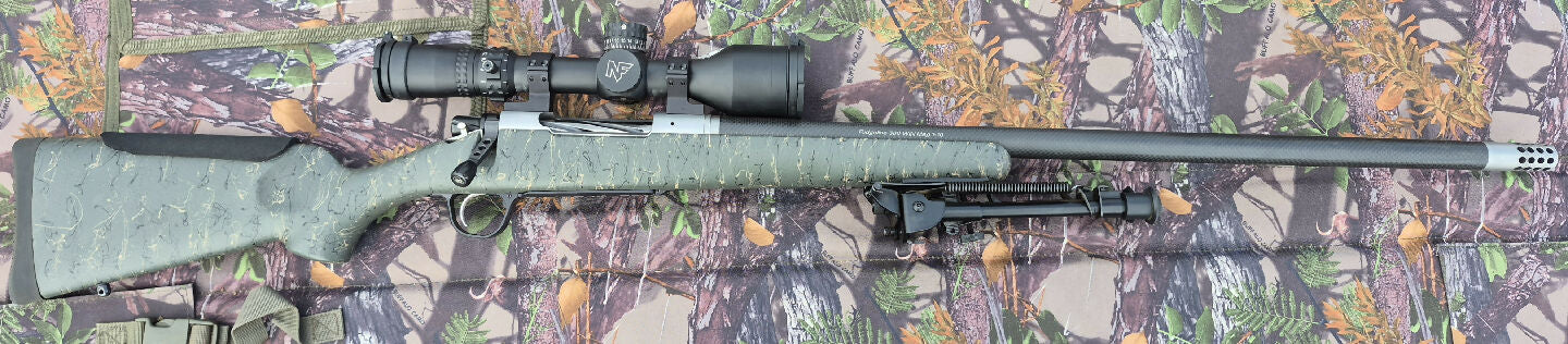 Christensen arms 300 winmag, as new, fired no more than 2 packs off norma 180 grain bond strike ammo. Presents as new and will suit new buyers. Fantastic light 