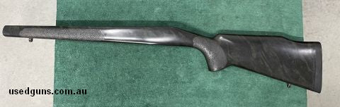 McMillan HTG/TEX Remington 700 Long Action green stock, BDL, Pachmayr decelerator recoil pad, Olive/Black/Green marble molded colour finish. This stock has been