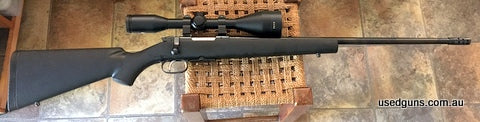 As new CZ 527 M1 American, only fired 12 shots to sight in. Shoots ADI factory Blitzkings under 3/4 MOA. Has factory set trigger and flush 3 shot magazine (Take