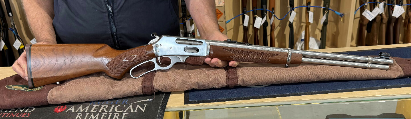 Marlin 30/30 Lever Action (Marlin made) - Walnut Stainless¬†