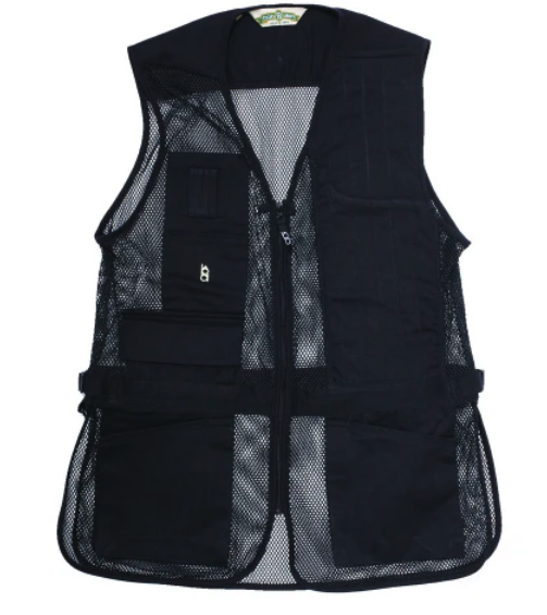Bob Allen Full Mesh Black Shooting Vest
