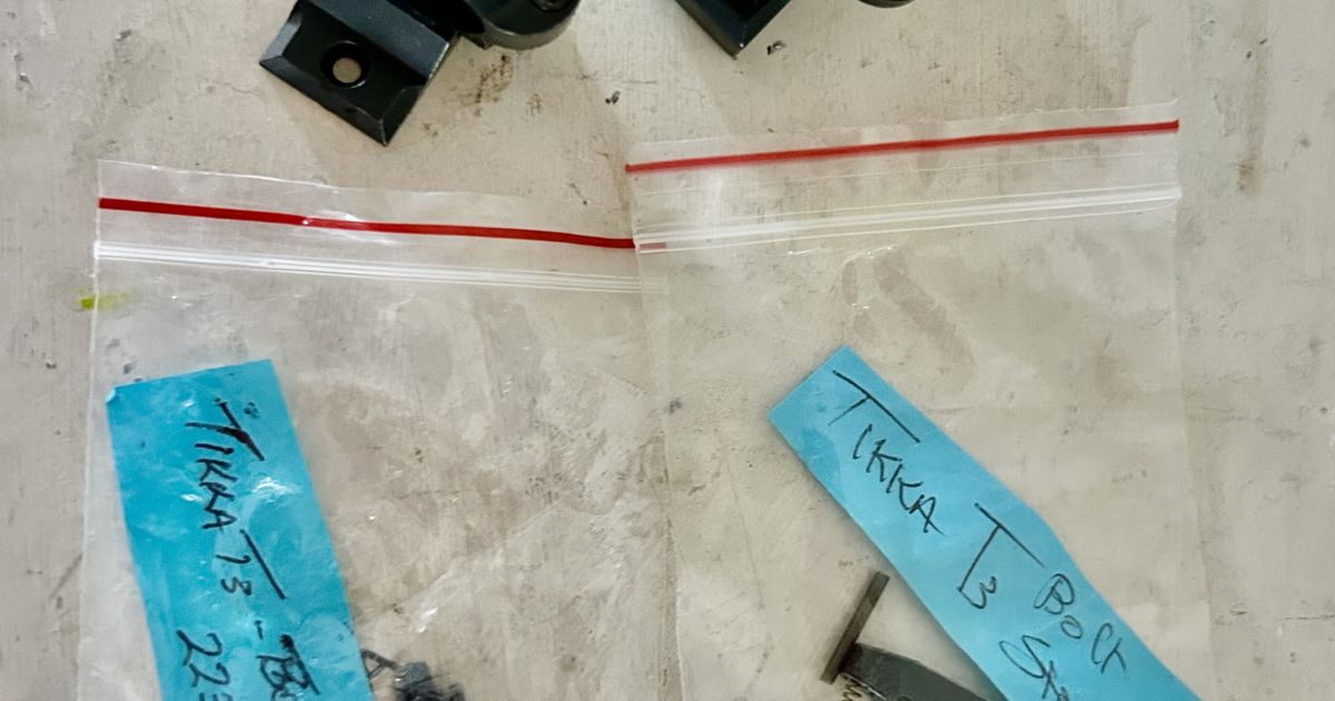 Tikka parts and mounts