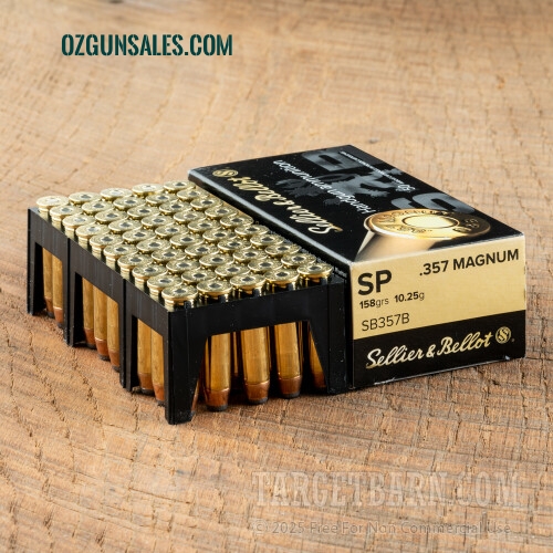 BULK Sellier & Bellot 357Mag 158gr SP- 1000 SL