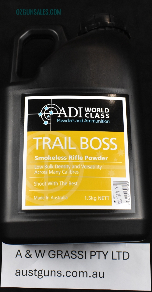 ADI TRAILBOSS 1.5KG POWDER......NEW!!