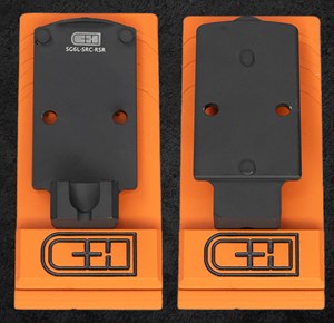 C&H PRECISION
SIG P226 X-FIVE
OPTICS PLATE

AVAILABLE IN
SG6L-ACRO-XL-RSR-ST Aimpoint Acro / 
C&H DUTY / DUTY-XL (STEEL) NEW $285

SG6L-RH-RSR Trijicon RMR / 
Holosun 407C / 507C / 507Comp / 508T NEW $285

SG6L-SRC-RSR Trijicon RMRHD / SRO / 
C&H COMP / EDC-XL NEW $285