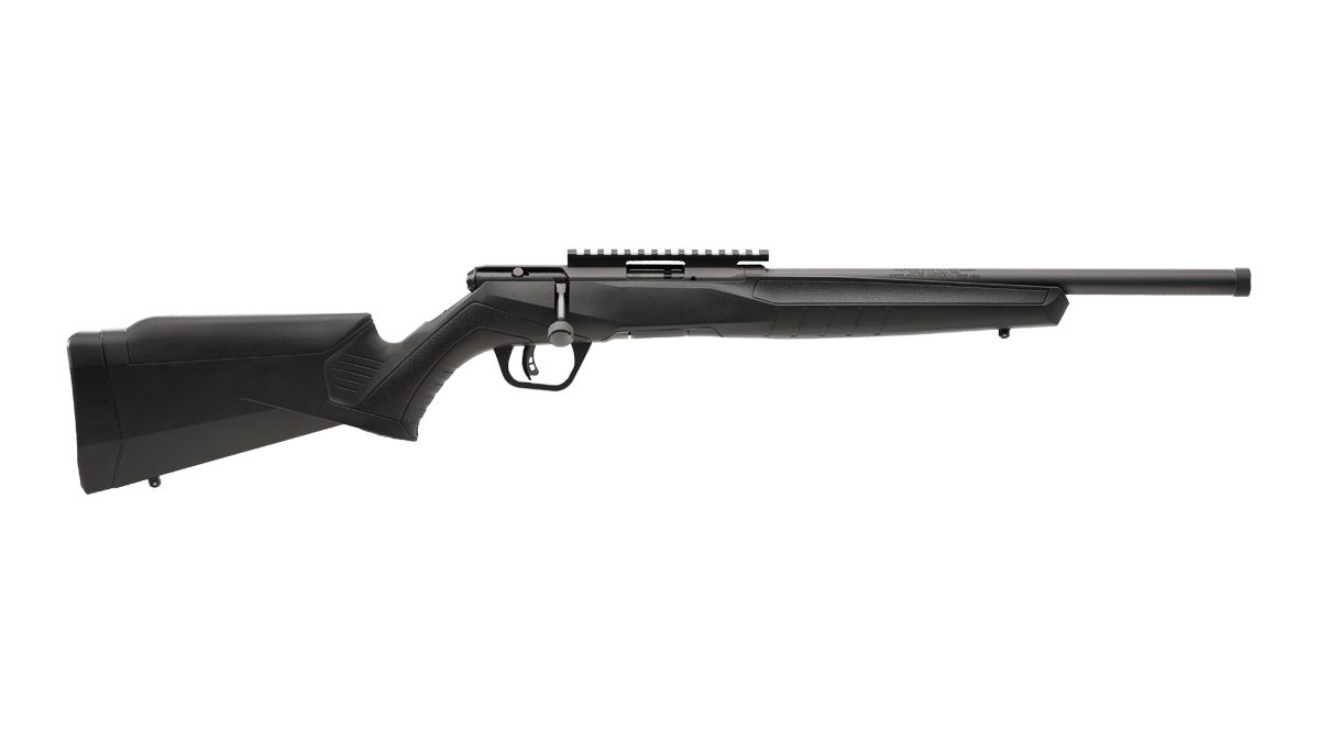 SAVAGE B22 FVSR BLUED SYNTHETIC VARMINT
