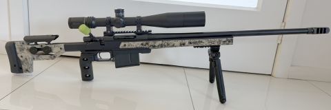 Selling my howa 1500 in 300wm. Amazing long range rifle with a heap off extras including a Orix chassis, mrt break, 6 shot mag, over size bolt knob, reloading d