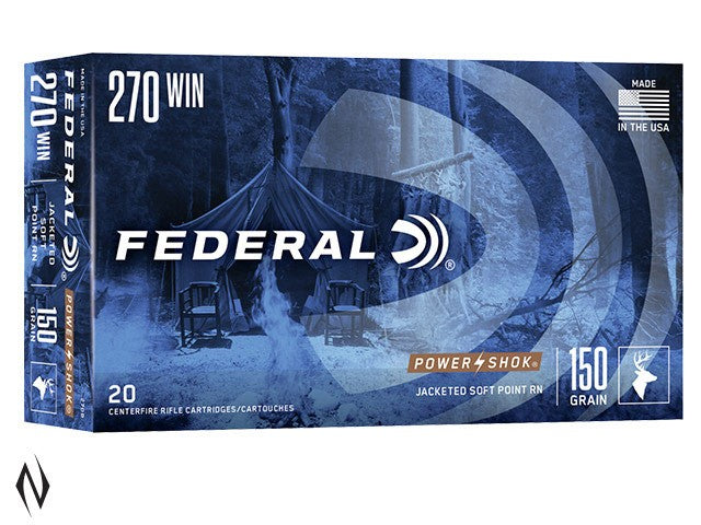FEDERAL 270 WIN POWER-SHOK