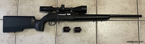 Savage A22R Pro Varmint .22LR - Presents in Excellent condition, seen minimal use, has lightened & tuned trigger and lightened release leaver, reliable rifle wi