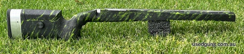 Demo McMillan Kestros, Remington 700 right hand short action inlet, Remington ADL guard inlet and 1.3‚Äö√Ñ√π straight barrel channel. Stock features a Molded in