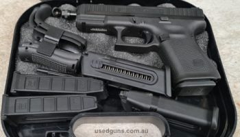 Great little 22LR pistol shoots very straight. Smooth action . Selling due to needing the money and not getting time to shoot it. Comes with 5 magazines, case, 