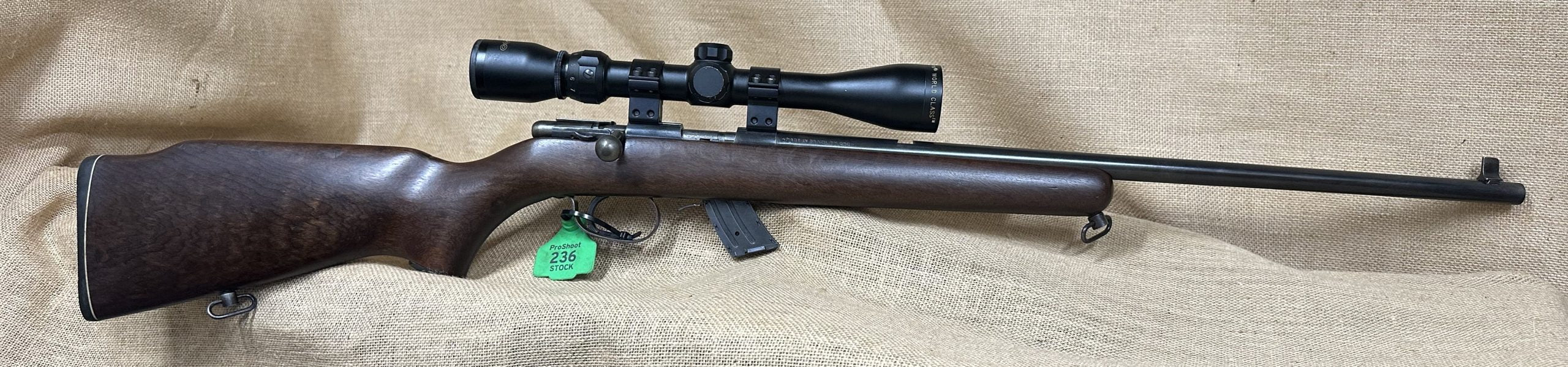 #236 10 shot. I list all my guns as Fair unless they are new, it is up to you to judge what condition they are in. If your genuinely interested I can FaceTime t