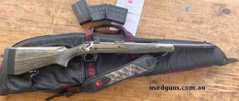 Great gun with 2 extra mags with matching Ruger bag and Ruger strap. 60 rounds fired. Buyer pays for transfer and shipping.