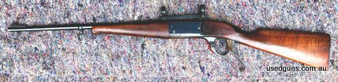 Savage 99A in 243W. Presents very well. A beautiful rifle that has been well looked after. Comes with a very sturdy bridge mount and retains original open sight