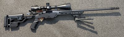 USED ATA ALR 6.5CM 5RND W/ BIPOND & SCOPE SN: TD218-22AF00048