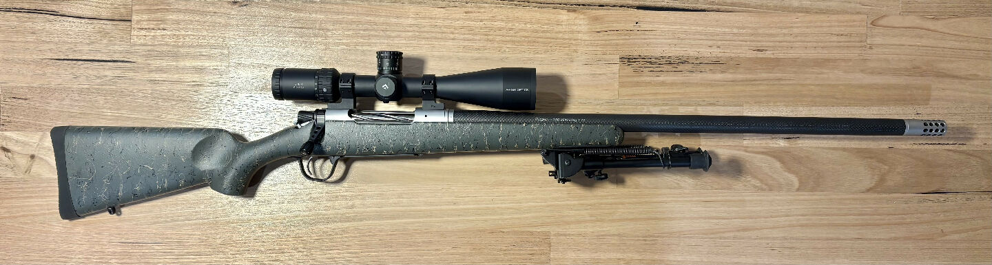 Christensen Arma Ridgeline 300 Win Mag and Arken EPL4 scope.