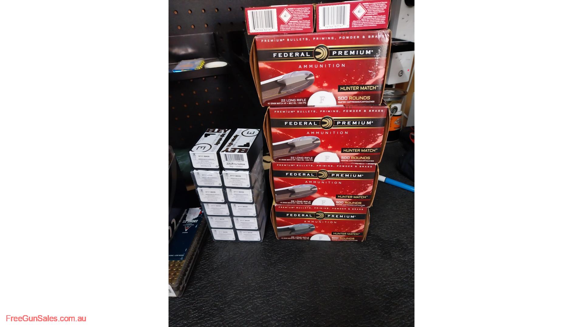 .22 Ammo mixed for sale Perth