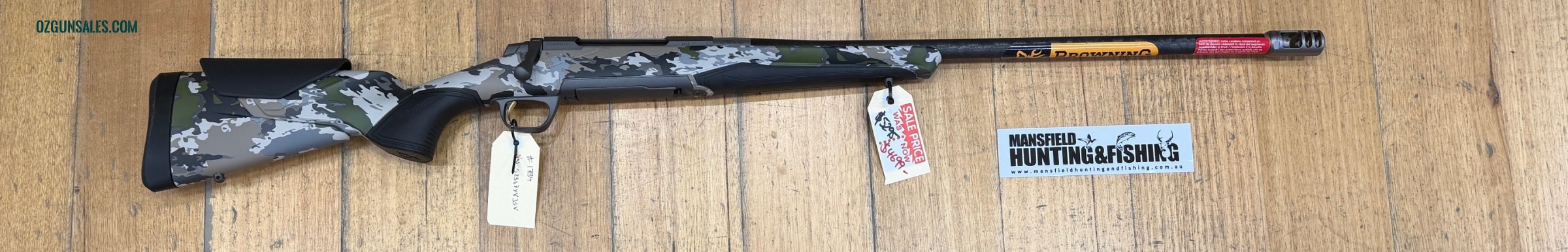 #17134 Browning X-Bolt 2 7mmPRC Speed Ovix Carbon