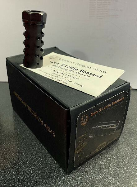 American Precision Arms, Gen 3 Little Bastard, Self Timing Muzzle Brake