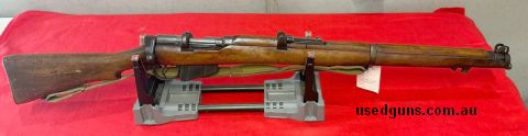 Rare 1936 dated Lithgow SMLE. Only 1000 made in 1936. Bolt and receiver matching numbers. 1940 marked butt. Good condition. $50 shipping to all states except WA