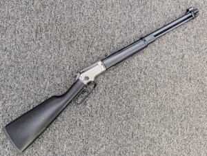 CHIAPPA
LA322 TD KODIAK CUB
22LR
15 SHOT
LEVER ACTION
TAKE DOWN
OPEN SIGHTS
SILVER RECEIVER 
BLACK STOCK & FOREND

SPECIAL NEW $599
