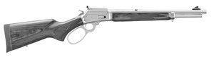 MARLIN
70453
MODEL 1894 TRAPPER SS
10MM
10 SHOT
16.1 INCH BARREL
THREADED MUZZLE
STAINLESS STEEL
SKINNER PEEP SIGHTS
BIG LOOP LEVER
BLACK LAMINATE STOCK AND FOREND

NEW $2709
