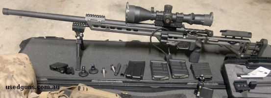 6.5 Creedmoor Masterpiece Arms MPA BA comp chassis, Left handed 26‚Äö√Ñ√π M24 contour MPA barrel, Curtis action, Muzzle Threaded 5/8-24 MPA DN3 Muzzle Brake. At
