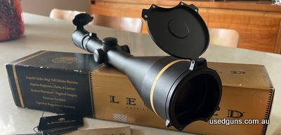 Rare model Leupold not often up for sale. Comes with Leupold aluminium flip up lens covers and is in excellent condition with only light ring marks but no dints