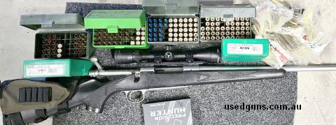 Made in the early 90s, great condition for its age BDL, nice smooth action, barrel looks excellent. Comes with loaded rounds, dies and brass.