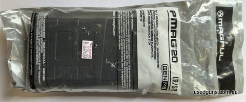 Original Magpul CAT D 20 round unbonded 308W magazine. Unbonded Cat D 20 round 308W magazine. Price is per magazine! Brand New. Cat D buyers only. Magpul 20 rou