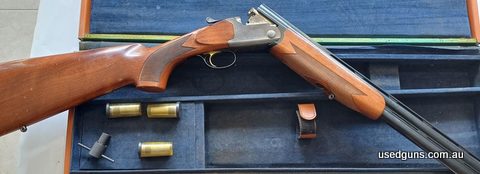 Fair condition. Bores perfect. 28 inch barrels. 5 chokes, cased. Deceased estate, can only be inspected and collected at Glen Innes N.S.W. Cannot be posted. Mor